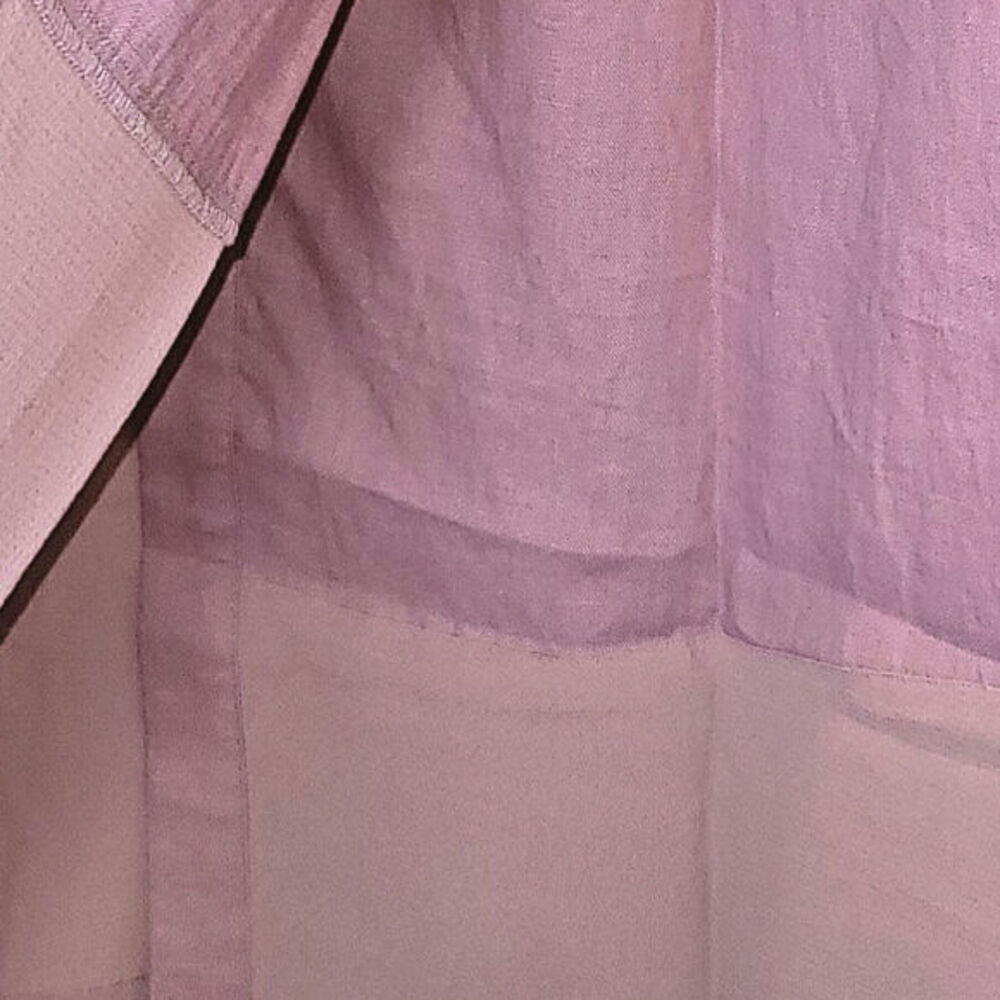 J. JILL VTG 90s Linen‎ Midi Skirt Wrap Pencil Womens Size 12 Patchwork Rose Pink - Picture 13 of 16